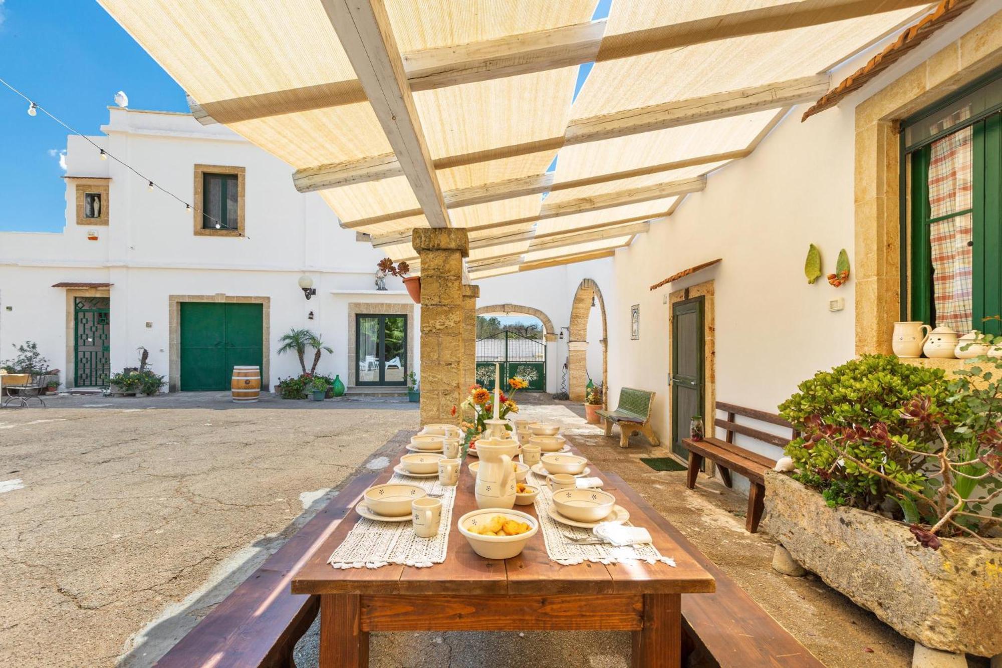 Masseria Sierri By Perle Di Puglia Сан-Панкрацио-Салентино Экстерьер фото
