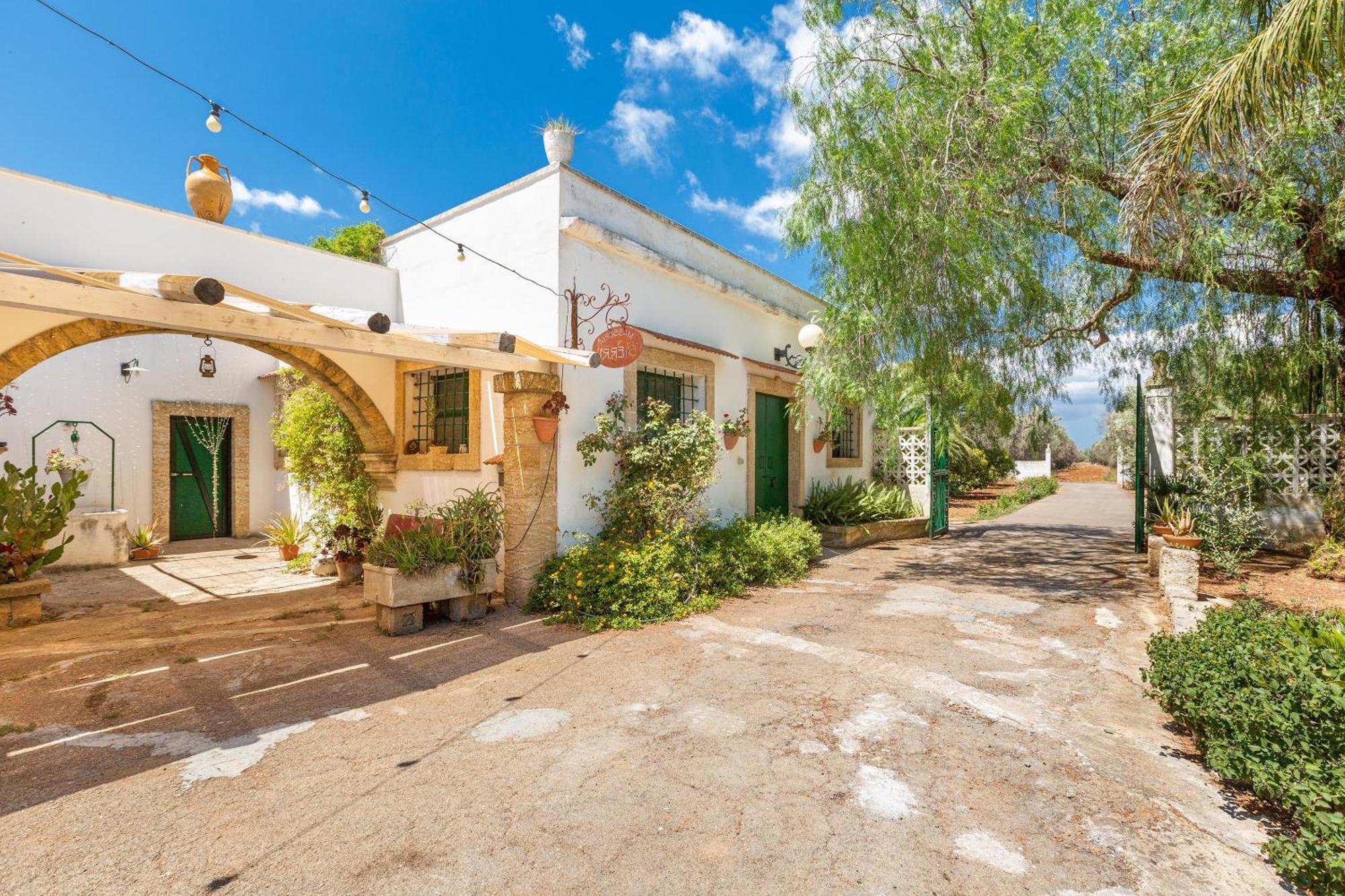 Masseria Sierri By Perle Di Puglia Сан-Панкрацио-Салентино Экстерьер фото